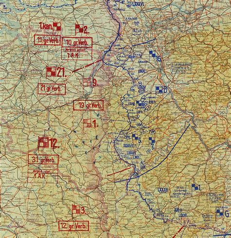 Battle Of The Bulge Map